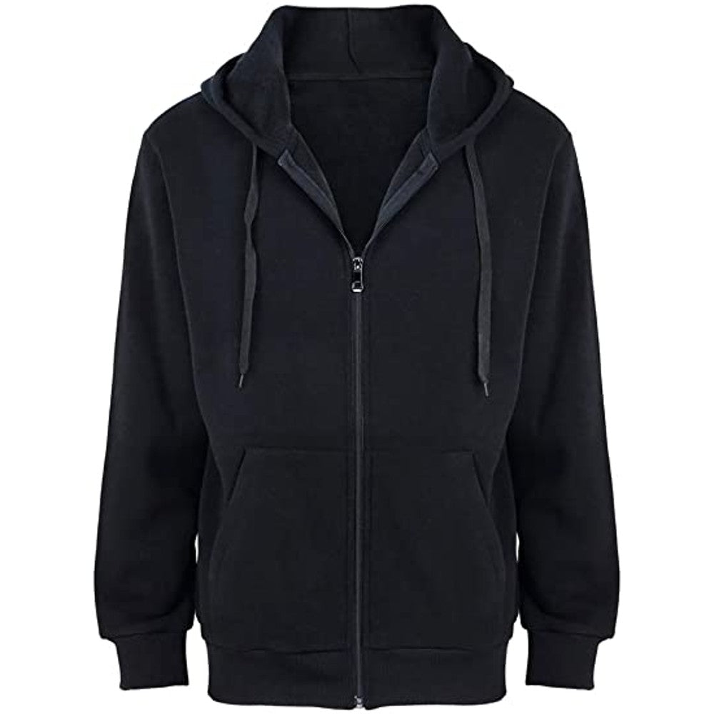 2-Pack: Men's Fleece Full-Zip Hoodies