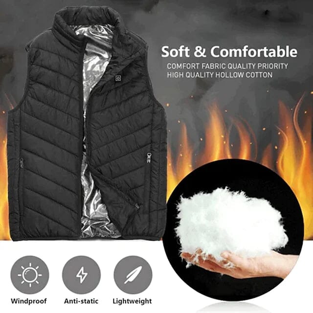 Nine Districts Intelligent Heating Vest Electric Heating