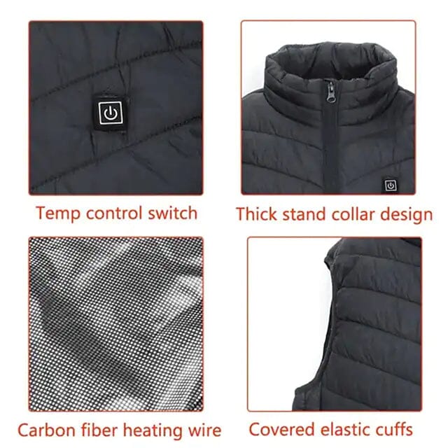 Nine Districts Intelligent Heating Vest Electric Heating