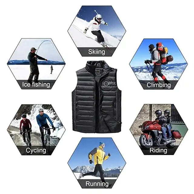 Nine Districts Intelligent Heating Vest Electric Heating