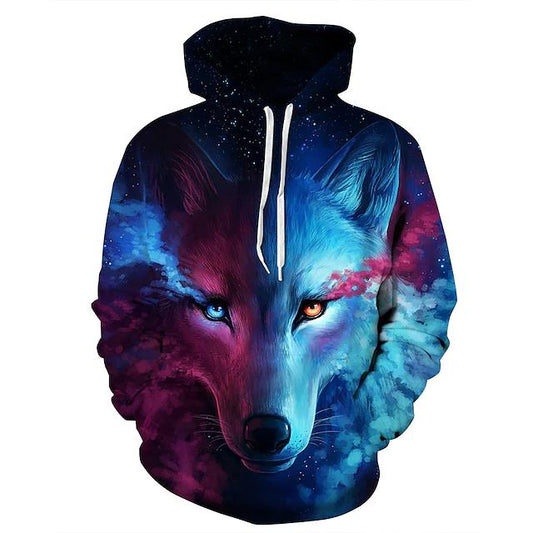 3D Printed Hoodies Sweatshirts Unisex Pullover