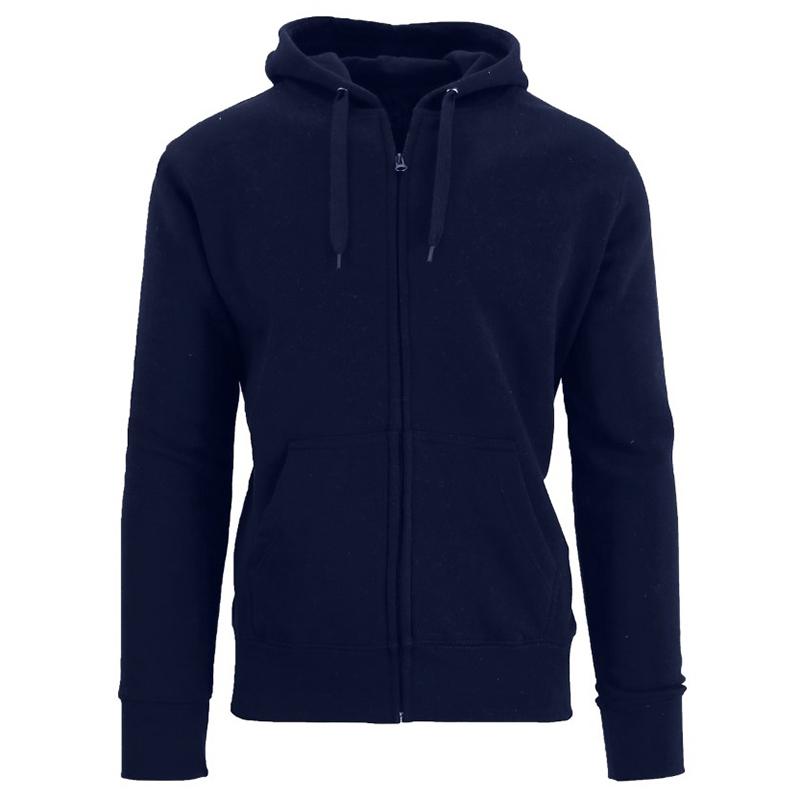 Men's Fleece-Lined Zip Sweater Hoodie